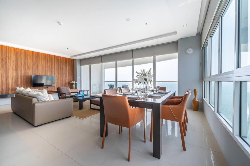 Ocean Portofino/Luxury2Br/153Sqm Lägenhet Na Chom Thian Exteriör bild