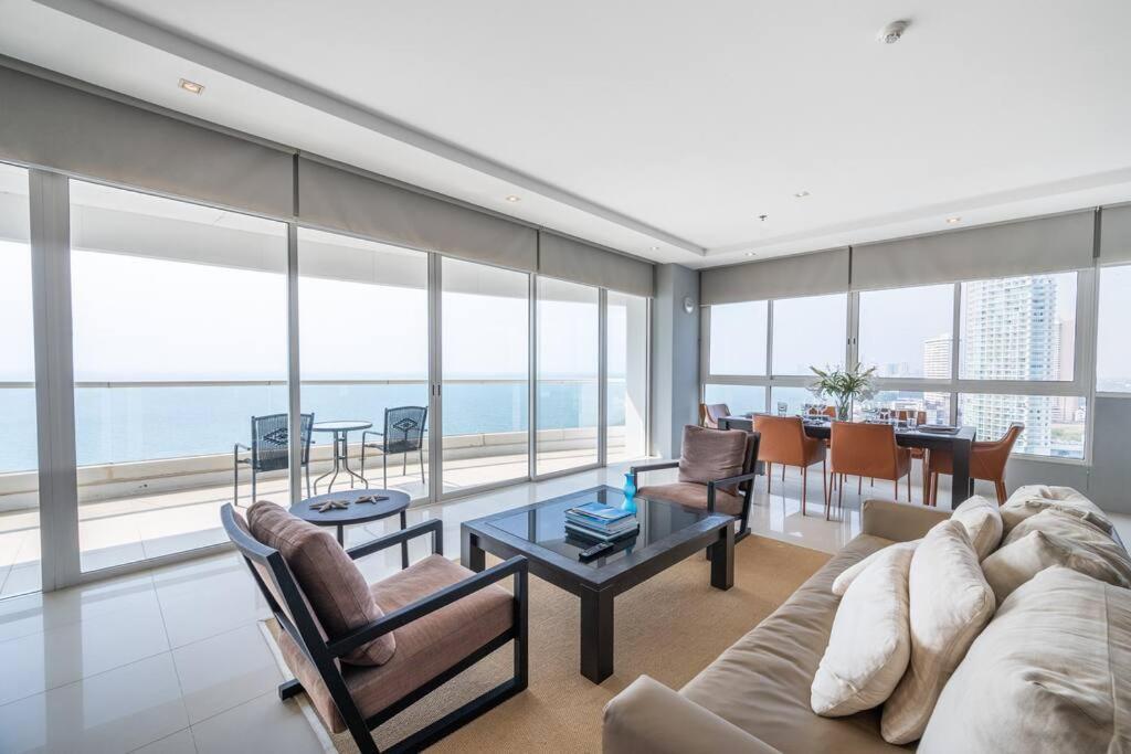 Ocean Portofino/Luxury2Br/153Sqm Lägenhet Na Chom Thian Exteriör bild